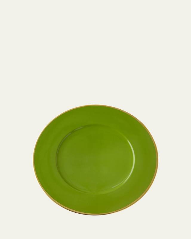 Porcelain and 24k Gold Charger